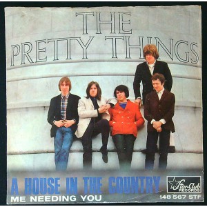 PRETTY THINGS A House In The Country / Me Needing You (Star-Club 148567) Germany 1966 PS  45